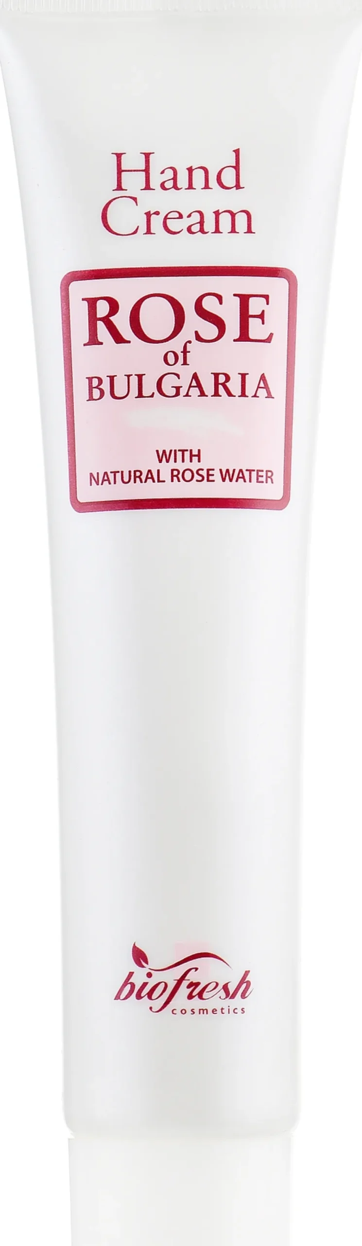 Handcreme mit natürlichem Rosenwasser
