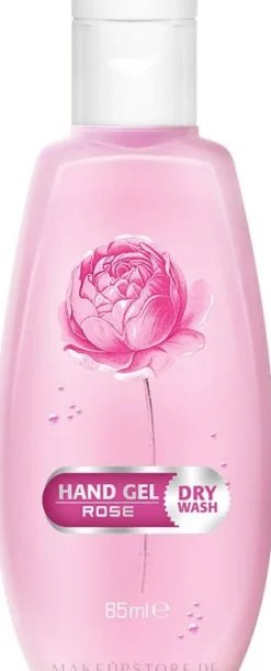 Hand-Desinfektionsgel mit Rosenblutenextrakt