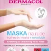 Handmaske in Handschuhen