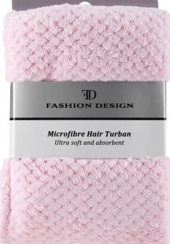 Handtuch-Turban 30147, hellrosa