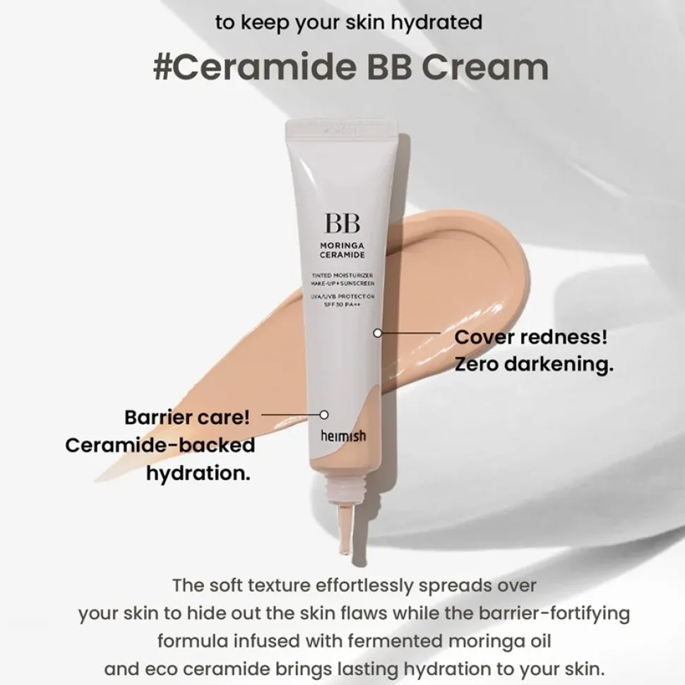 Heimish Moringa Ceramide BB Cream SPF 30 PA++