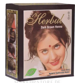 Henna für Haare, dunkelbraun