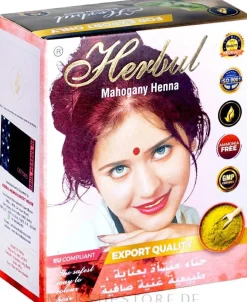 Henna für Haare, Mahagoni
