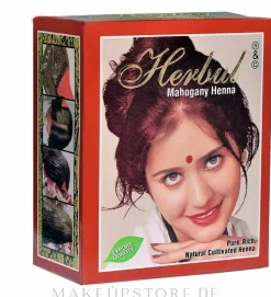 Henna für Haare, Mahagoni