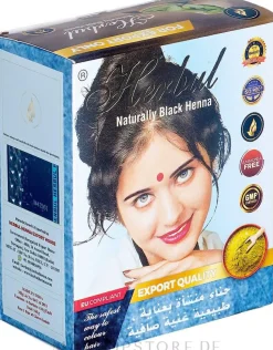 Henna für Haare, natürliches Schwarz