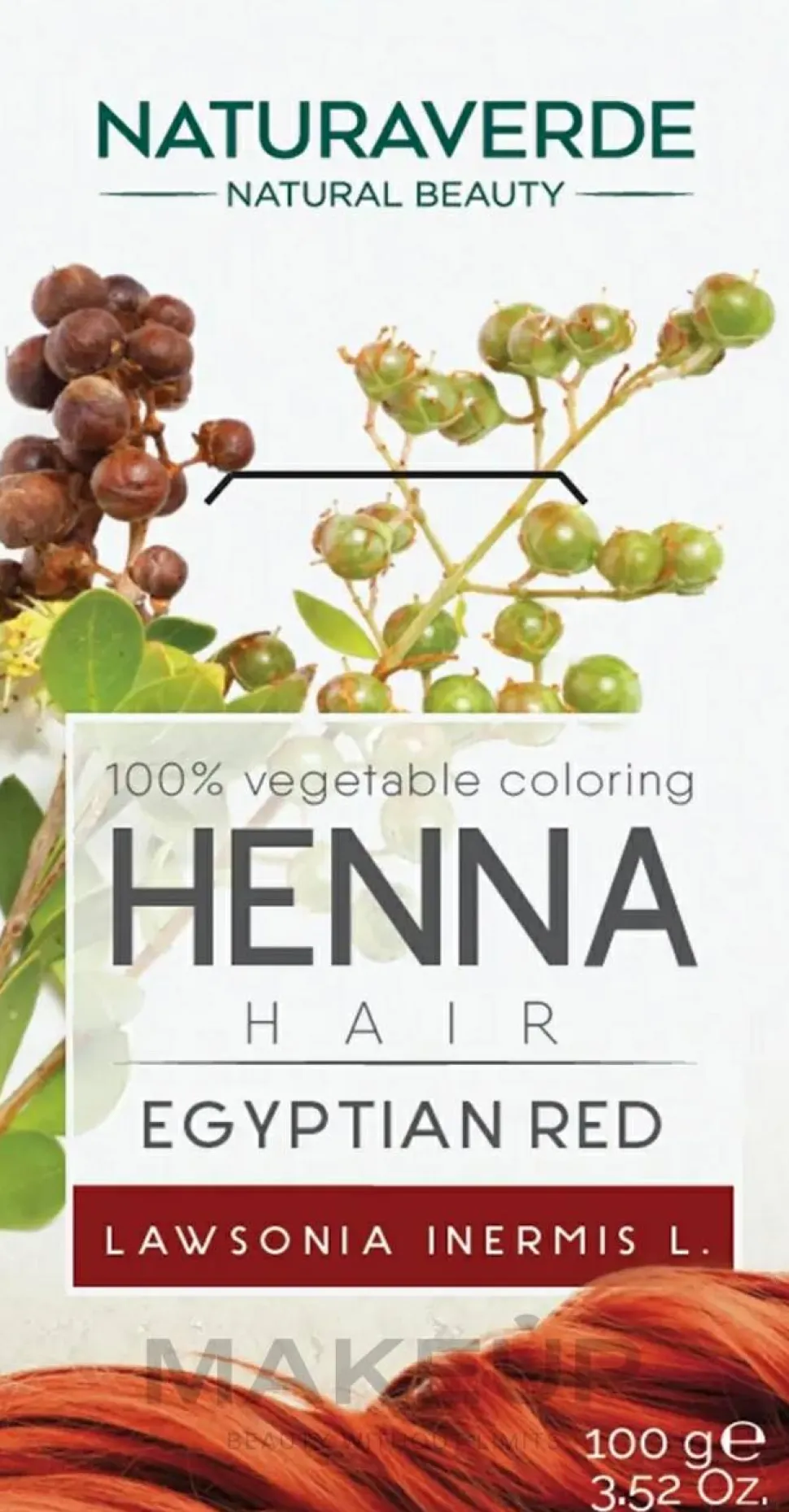 Henna-Haarfarbe