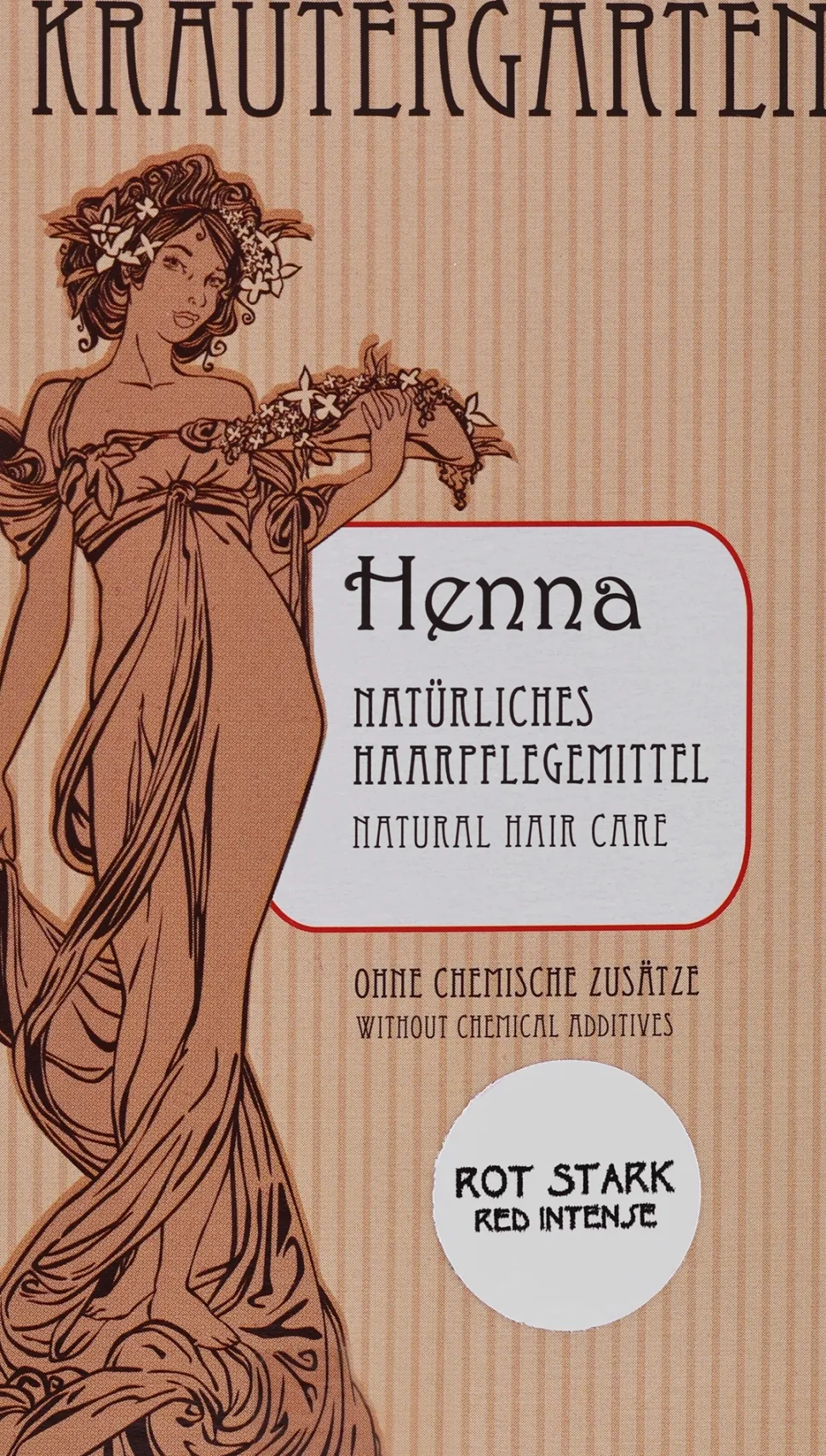 Hennapulver für intensiv rote Nuanacen