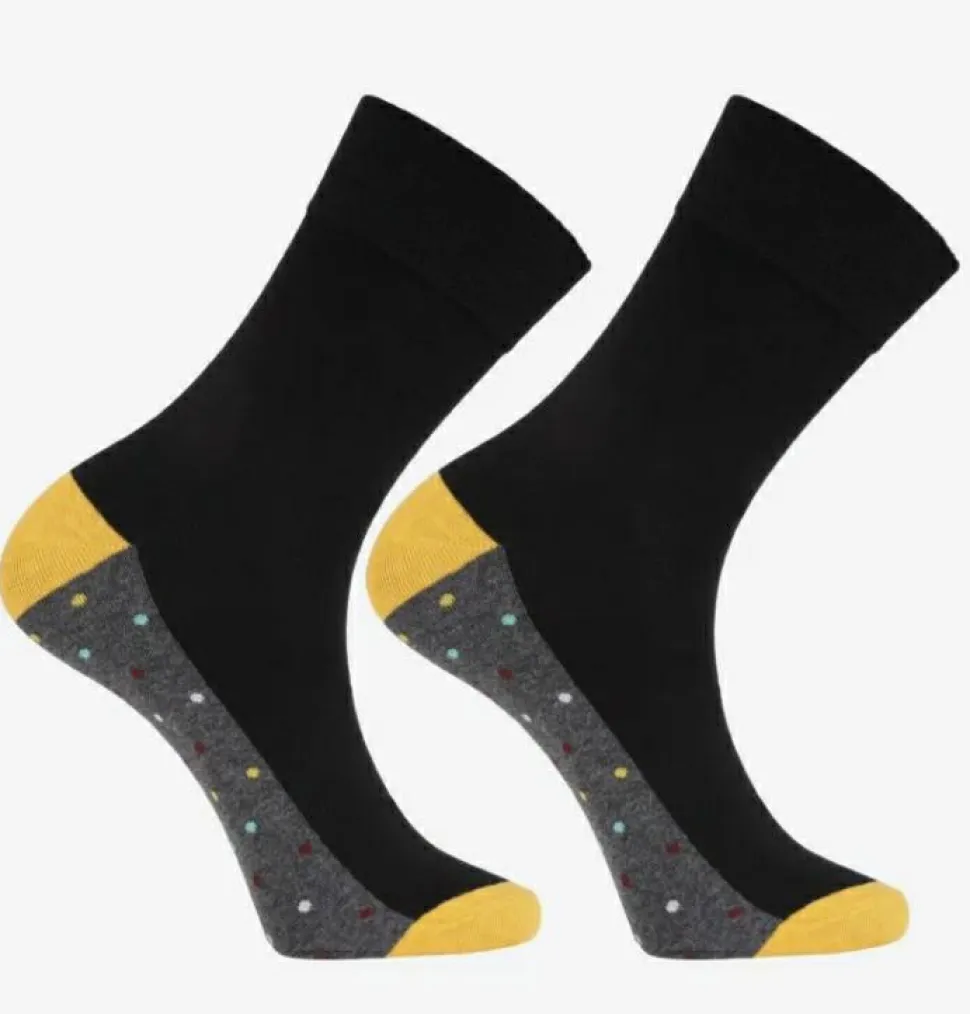 Herren hohe Socken, gelb
