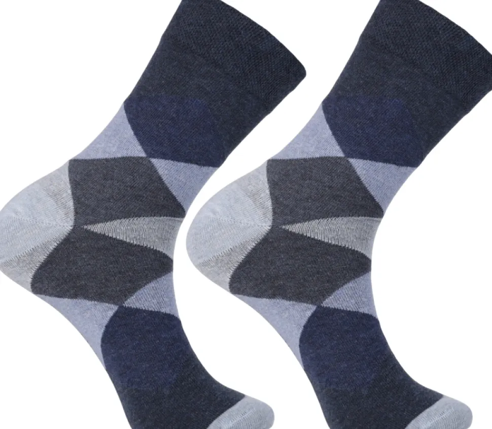 Herrensocken lang