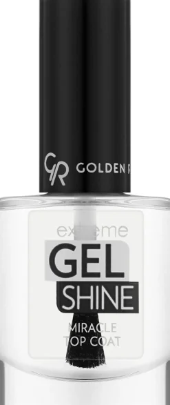 Hochglänzender Nagelüberlack mit Gel-Effekt