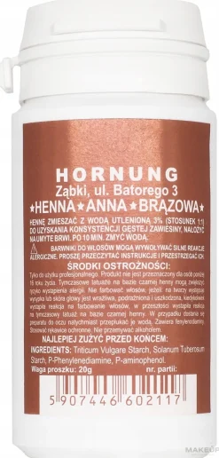 Hornung Brow Henna