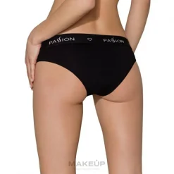 Höschen mit breitem Gummiband und Spitze PANTIES PS001 black