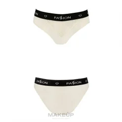 Höschen mit breitem Gummiband und Spitze PANTIES PS001 ecru