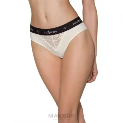 Höschen mit breitem Gummiband und Spitze PANTIES PS001 ecru