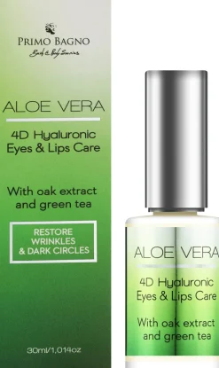 Hyaluron-Augen- und Lippenpflege mit Aloe Vera