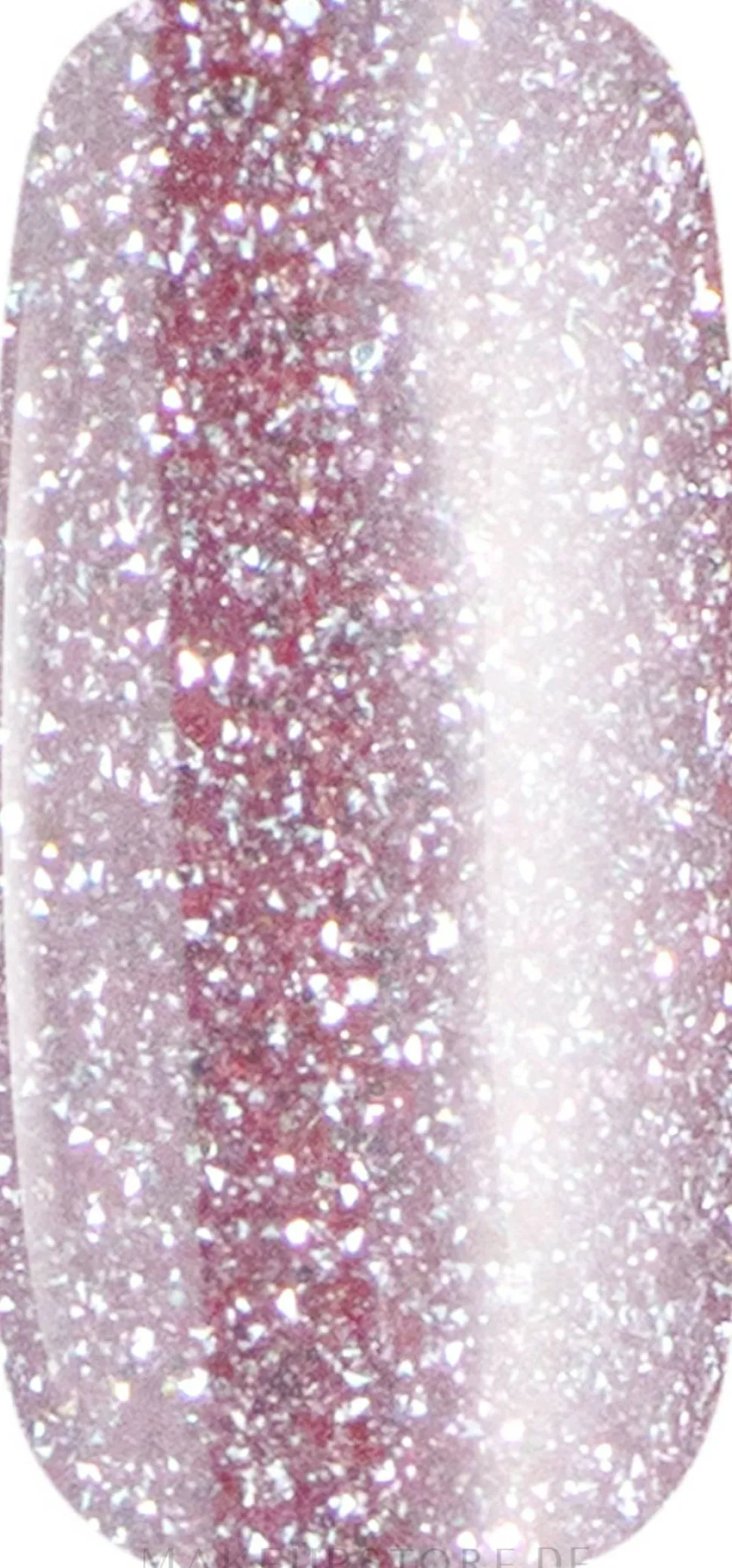 Hybrid-Nagellack mit Partikeln