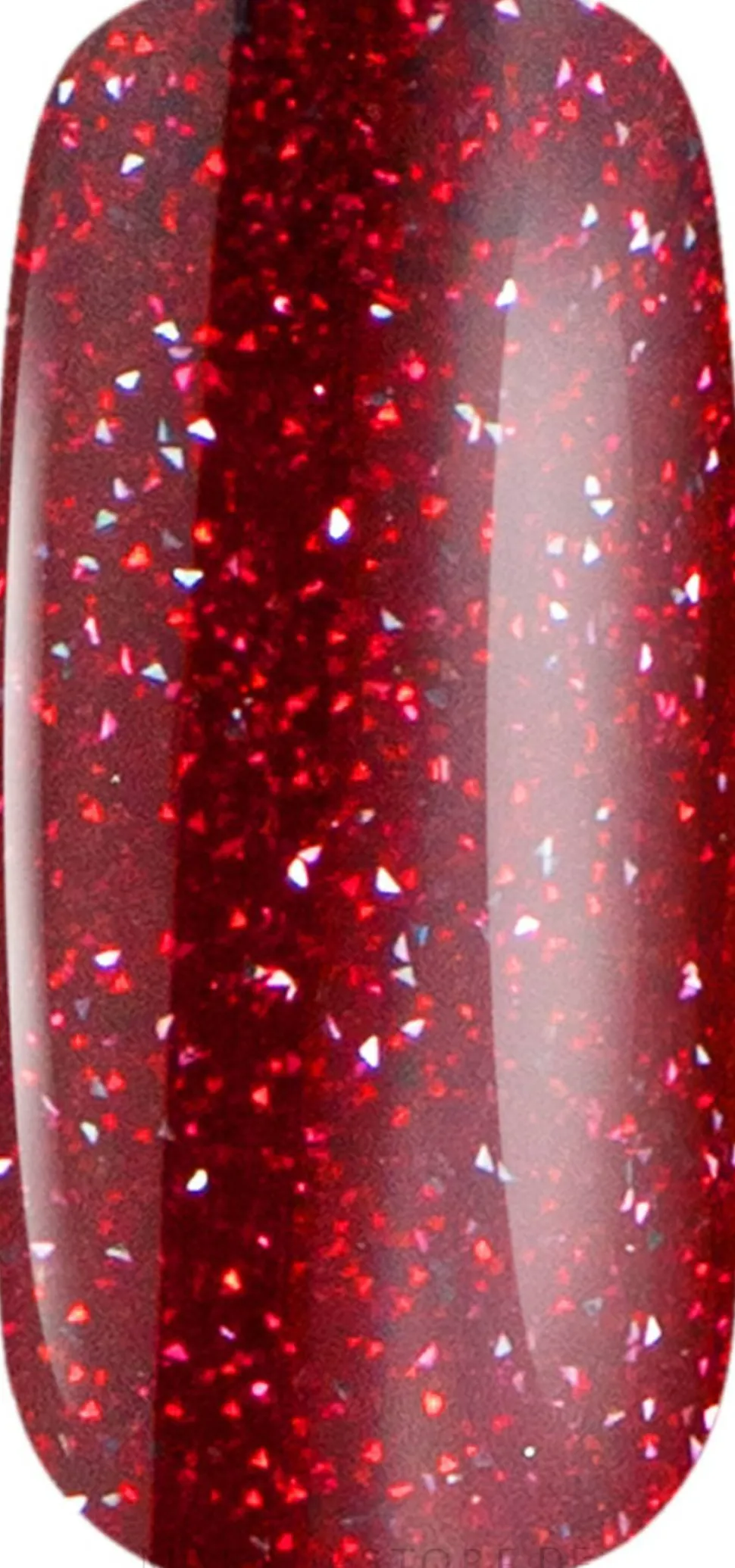 Hybrid-Nagellack mit Partikeln