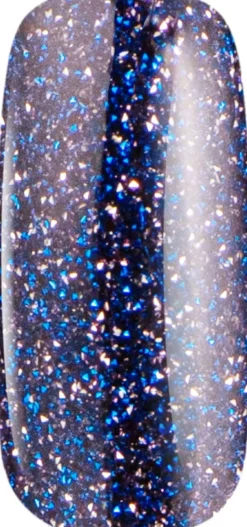 Hybrid-Nagellack mit Partikeln