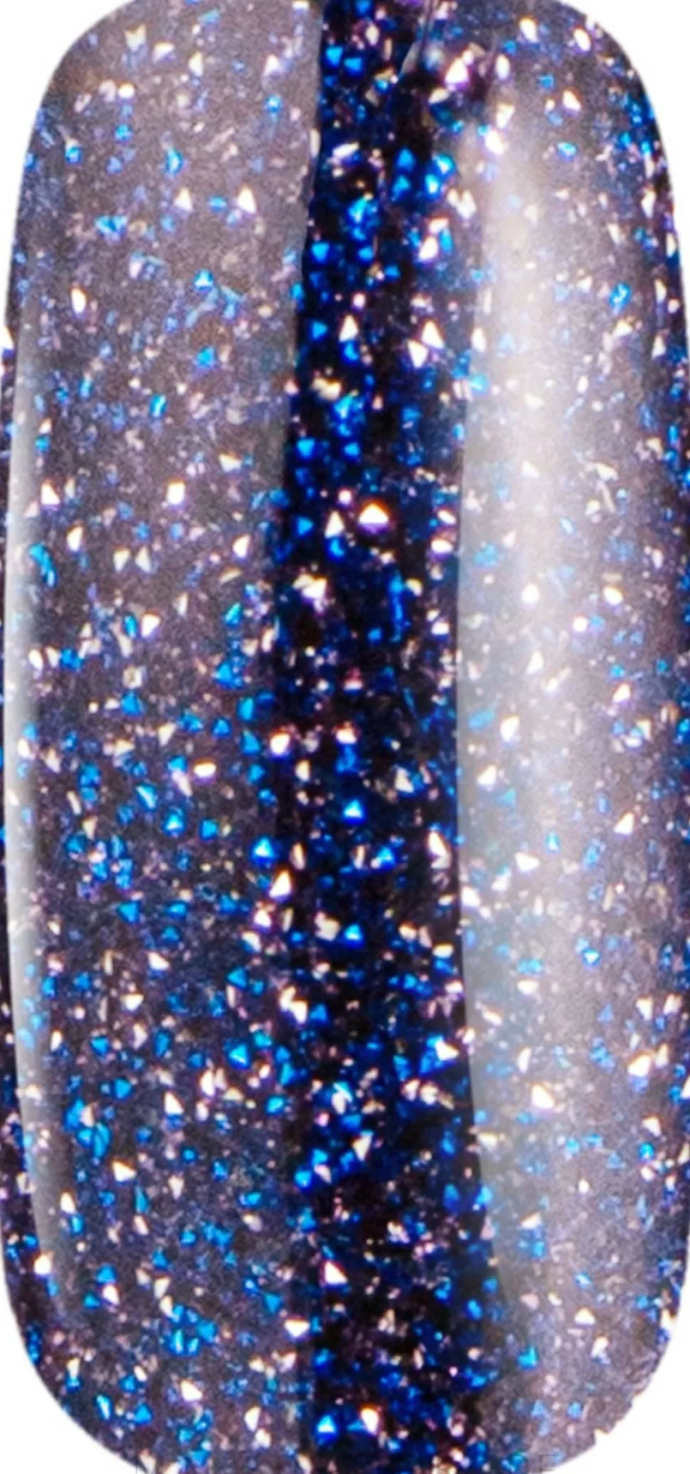 Hybrid-Nagellack mit Partikeln