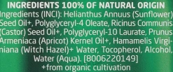 Hydrophiles Make-up-Entfernungsöl mit Bio-Hamamelis für trockene und empfindliche Haut