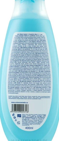 2in1 Babyshampoo und Badeschaum