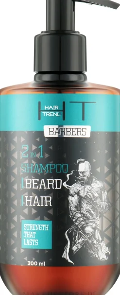 2in1 Herrenshampoo für Bart und Haare