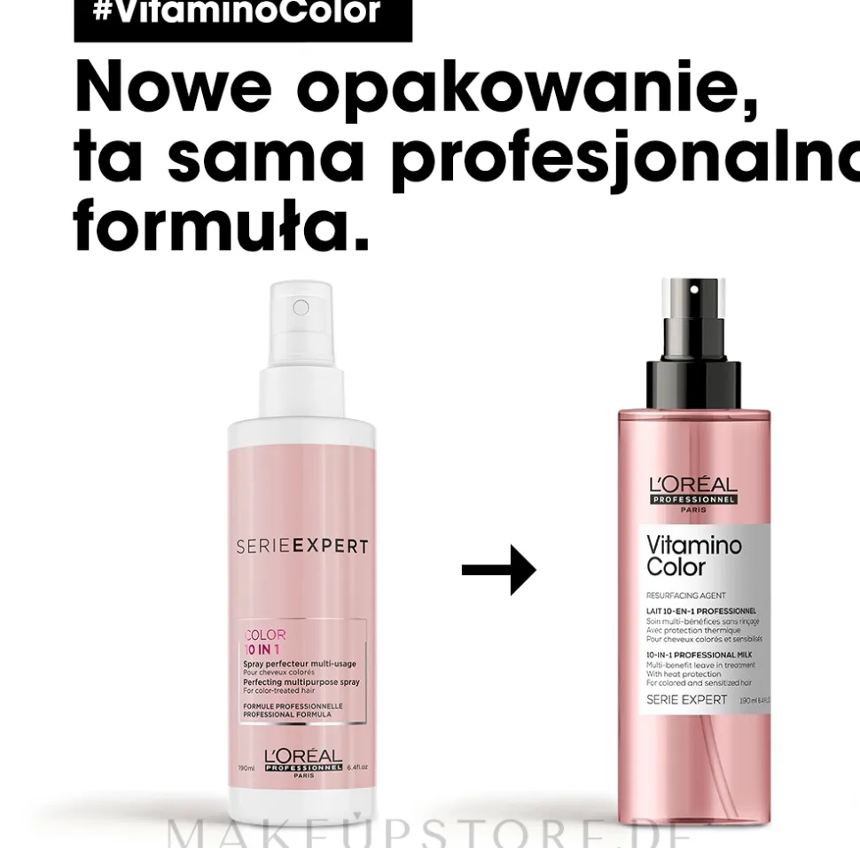 10in1 Mehrzweckspray für coloriertes Haar mit Antioxidantien