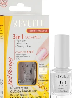 3in1 Nagelkomplex zum Trocknen, Beschichten und Glänzen