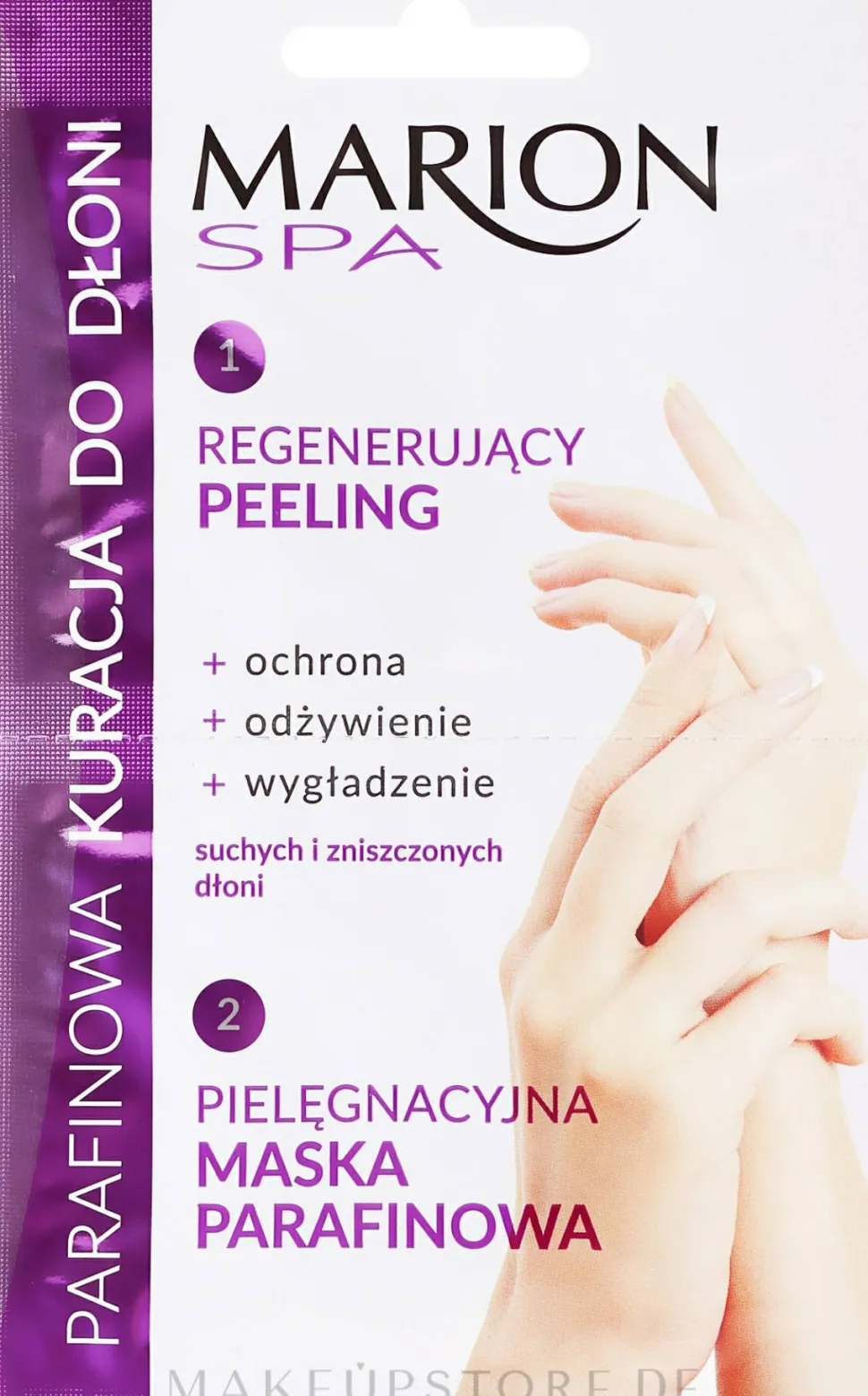 2in1 Peeling und Maske für Hände mit Paraffin