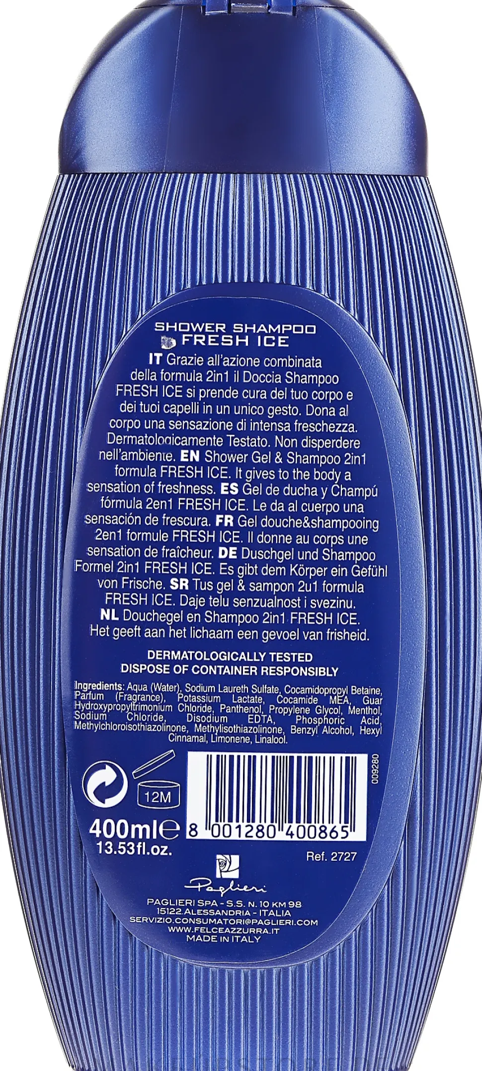 2in1 Shampoo und Duschgel Frisches Eis