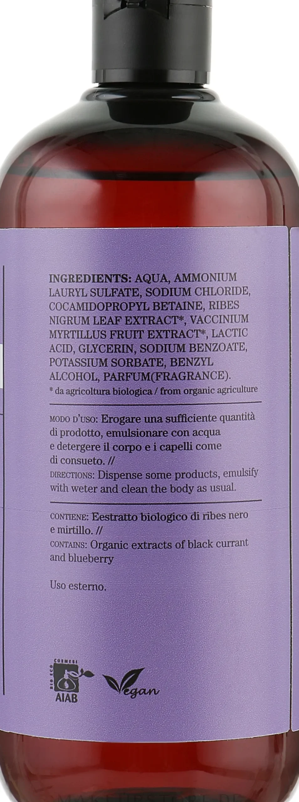 2in1 Shampoo und Duschgel mit Früchten
