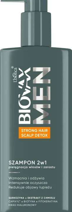 2-in-1 Shampoo zur Pflege von Haar und Bart