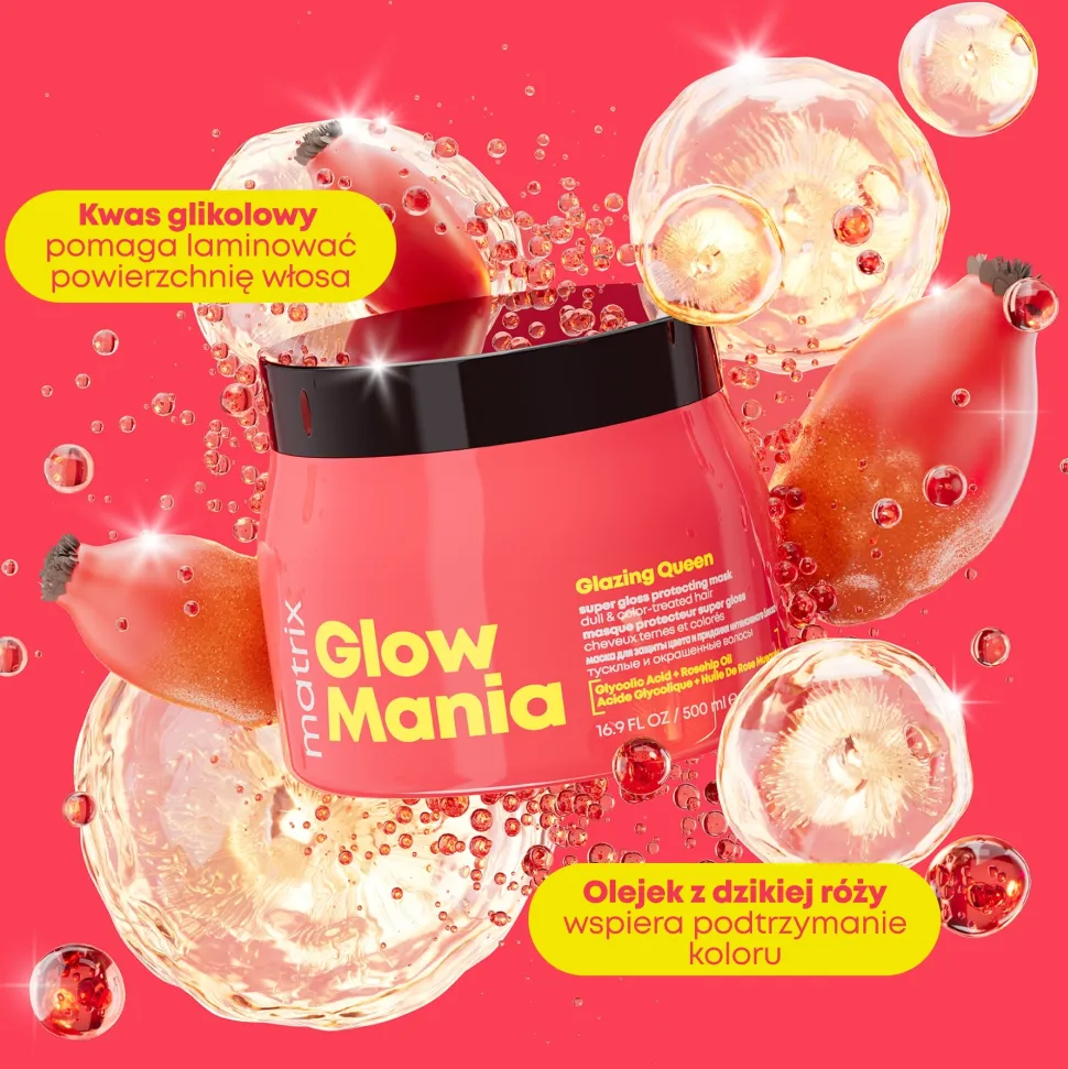 Intensiv farbschutz und glanzmaske für coloriertes haar