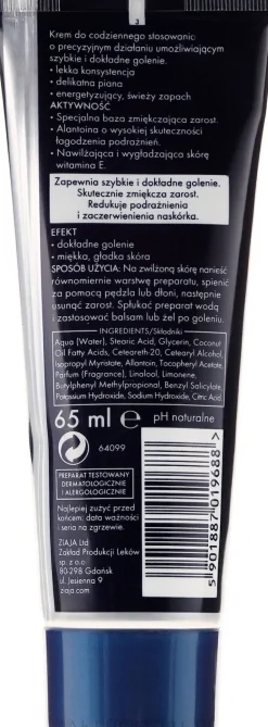 Intensiv feuchtigkeitsspendende Rasiercreme