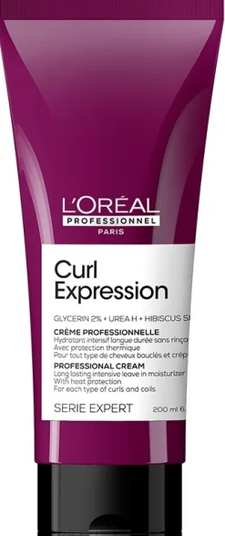 Intensiv feuchtigkeitsspendende Creme für lockiges Haar