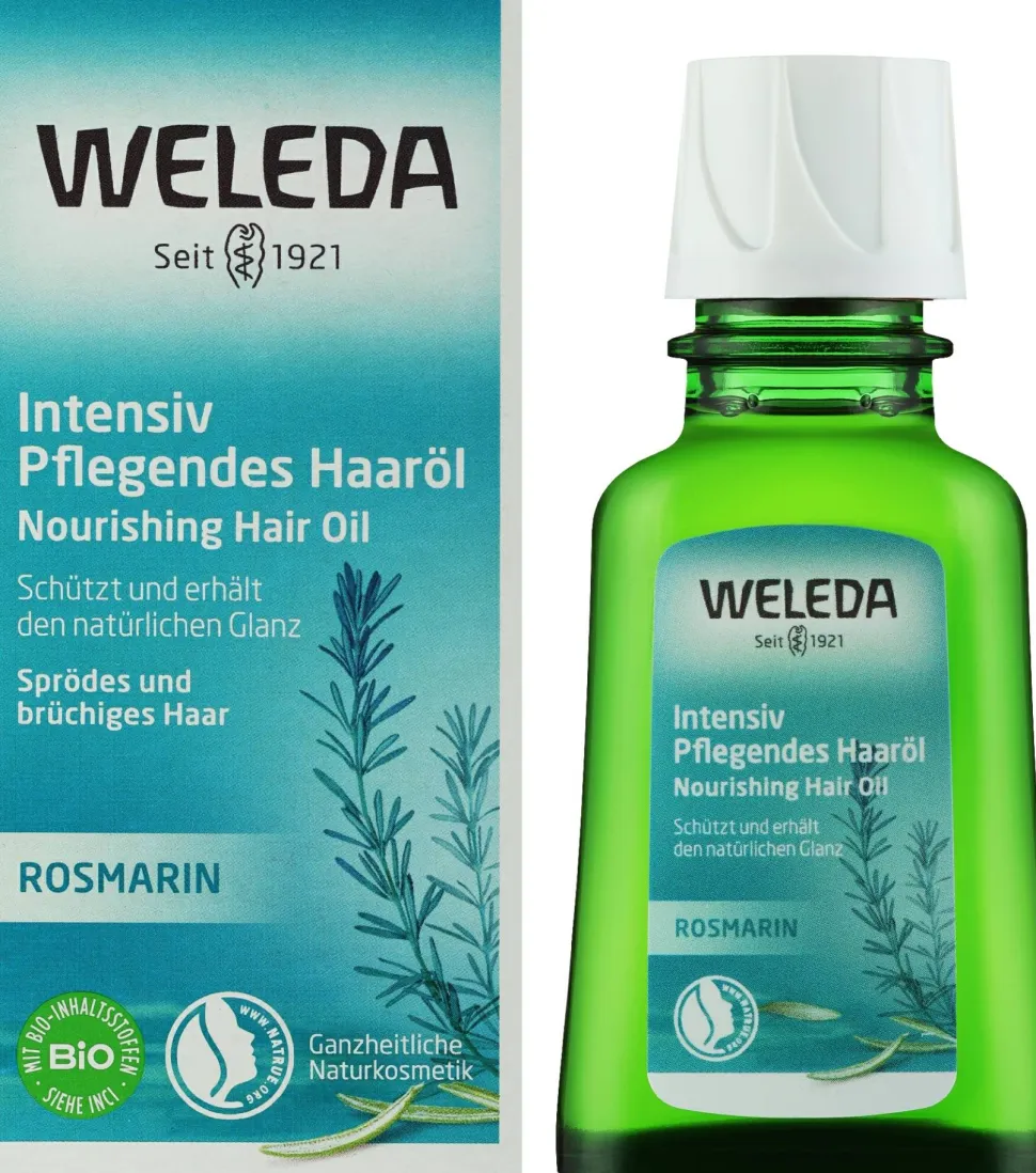 Intensiv Pflegendes Haaröl mit Rosmarin für sprödes und brüchiges Haar