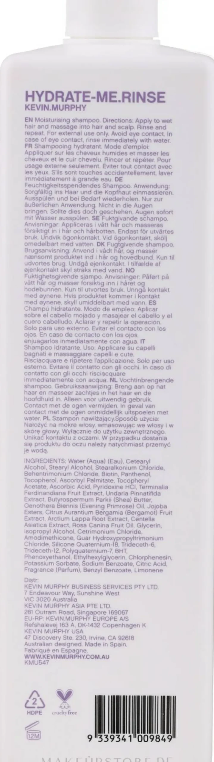 Intensiver feuchtigkeitsspendender Haarconditioner