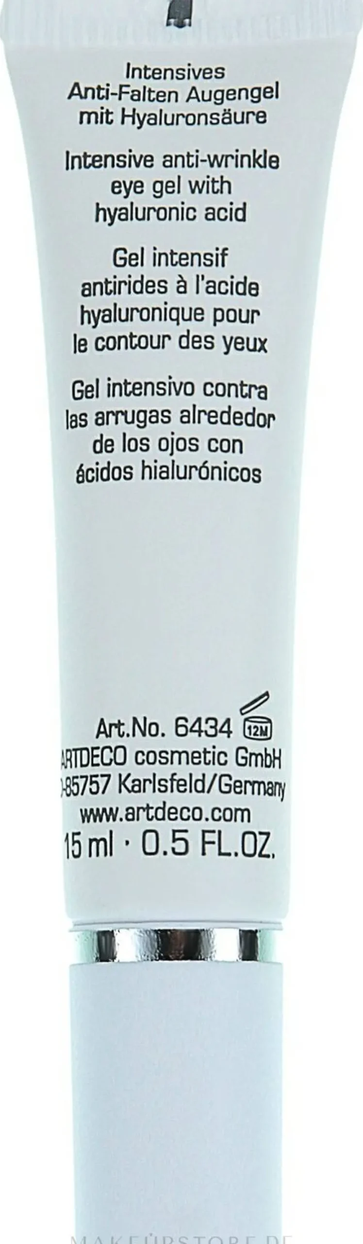 Intensives Anti-Falten Gel für die Augenpartie mit Hyaluronsäure