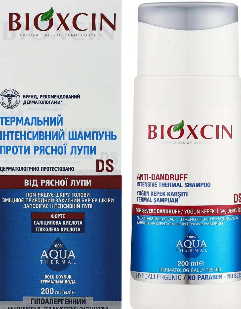 Intensives thermisches Anti-Schuppen-Shampoo für die Kopfhaut