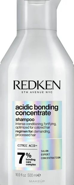 Intensiv pflegendes und reparierendes Shampoo mit Zitronensäure für gefärbtes Haar