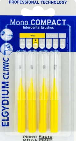 Interdentalbürste gelb 4 St.