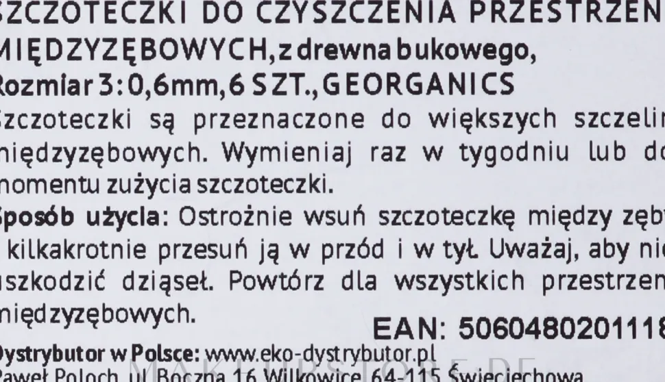 Interdentalbürsten 0,5 mm