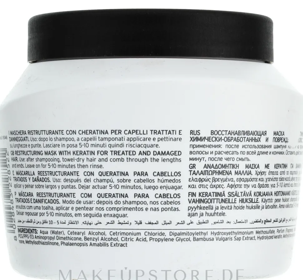 Keratin Haarmaske