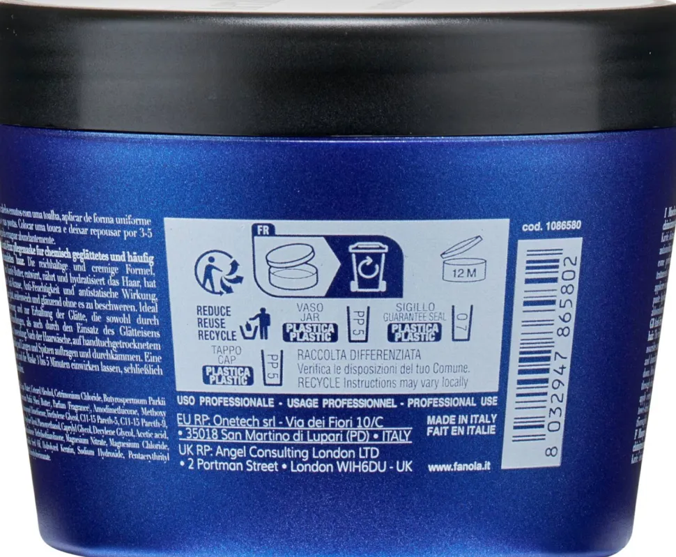 Keratin-Maske für chemisch behandeltes und kraftloses Haar