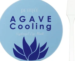 Kühlende Hydrogel-Augenpatches mit Agavenextrakt