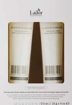 Kühlendes und beruhigendes Peeling-Serum für die Kopfhaut gegen Juckreiz mit Teebaum, Schneckenschleim und Grüntee