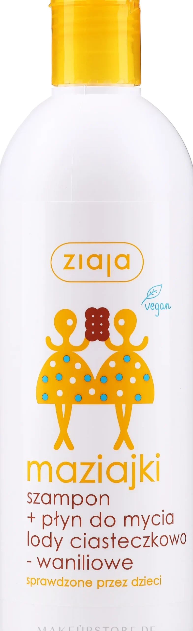 Kindershampoo & Duschgel mit Cookies und Vanille-Eis Duft
