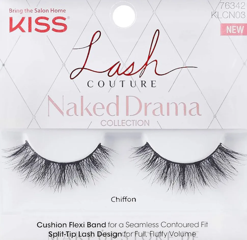 Kiss Lash Couture Naked Drama Collection Chiffon