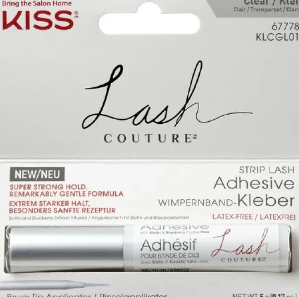 Kiss Lash Couture Strip Lash Adhesive Clear