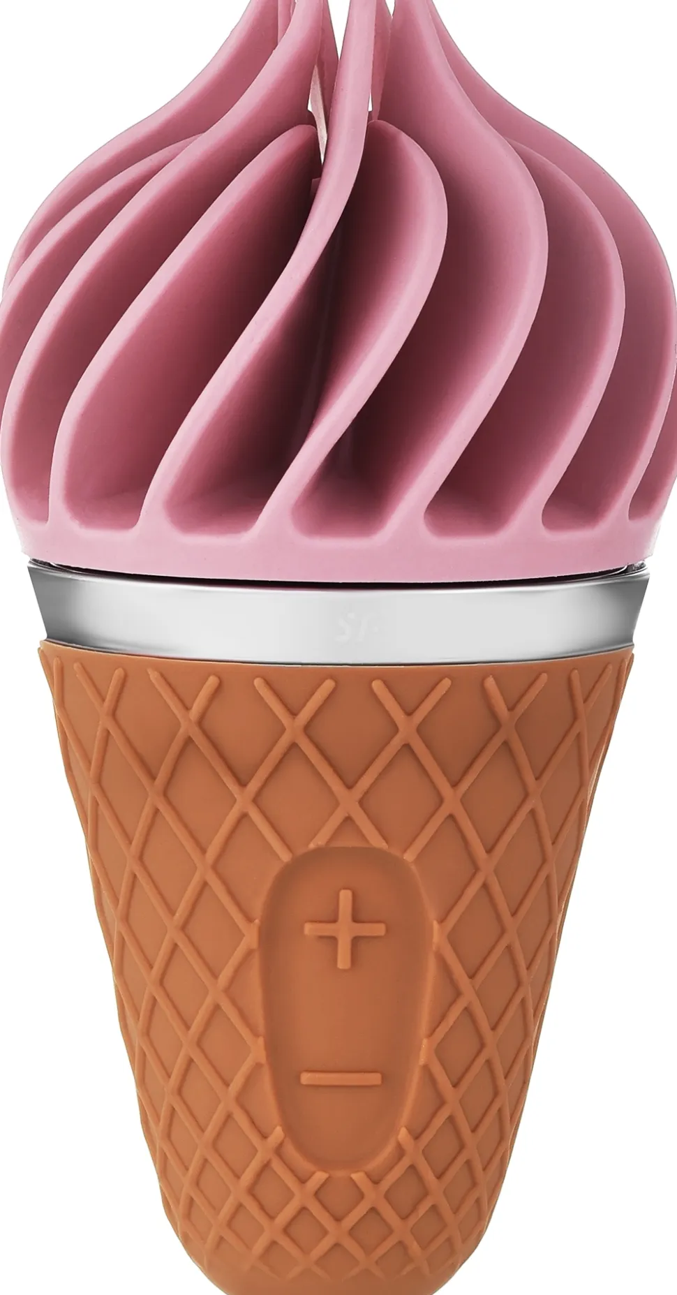 Klitoris-Vibrator Eis rosa